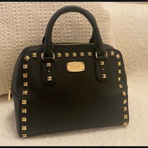 Michael Kors-Black/Gold studded Tote